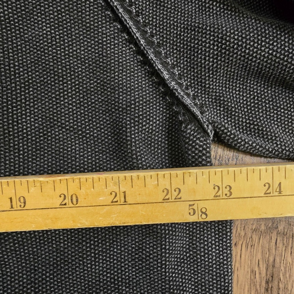 CARBON 2 COBALT Sweater Womens XL Gray Excellent Cotton Knit Pocket Raglan - Picture 5 of 7